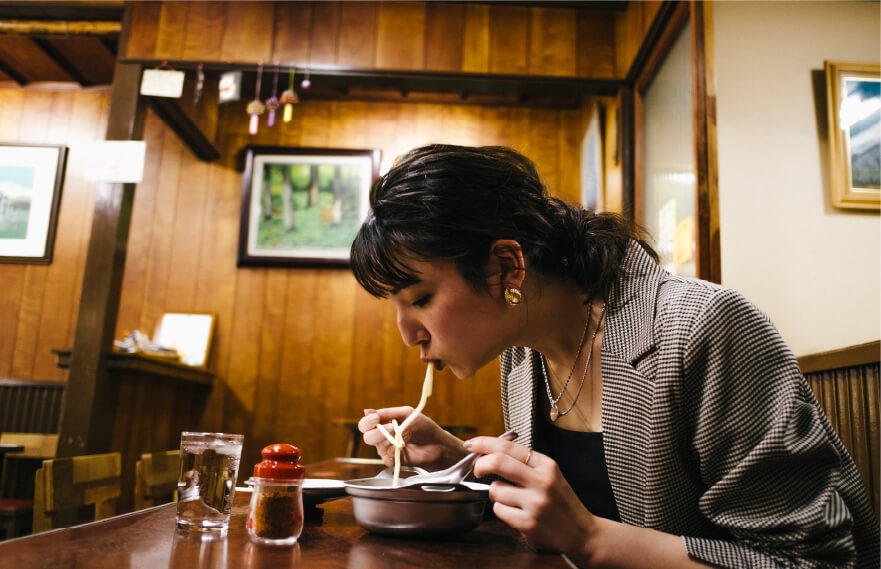 松山鍋焼きうどん(鍋焼うどん アサヒ)